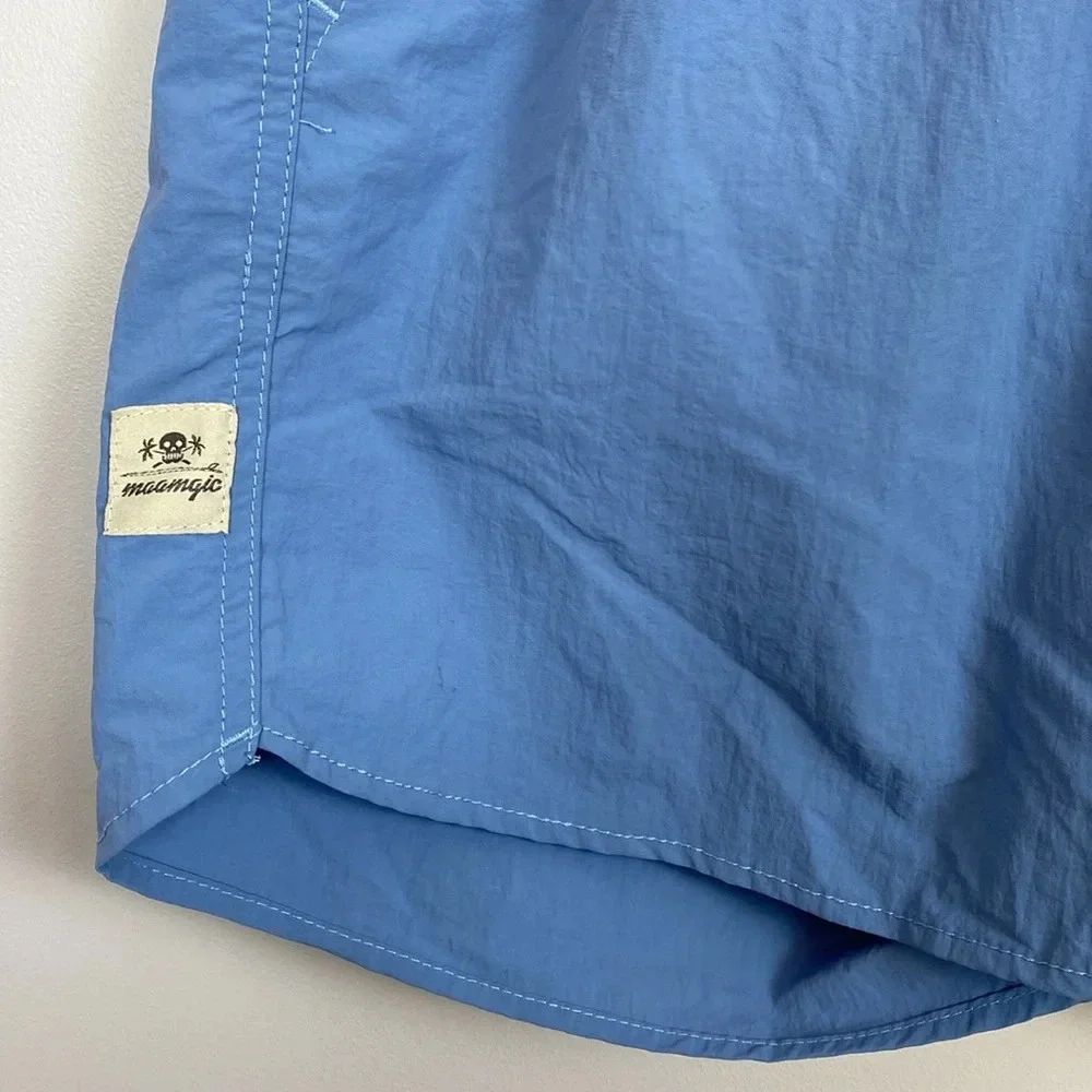 Maamgic 4.5 INCH SOLID NYLON SWIM TRUNKS SLIM FIT size medium